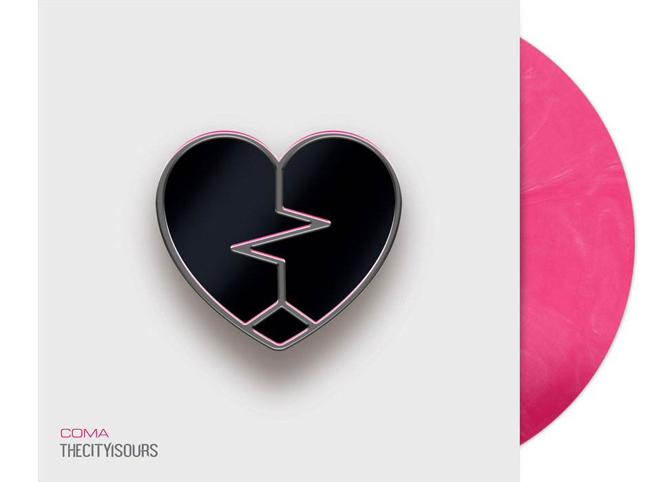 vinyl_thecityisours_coma THECITYISOURS - Coma 12" LP - MARBLED