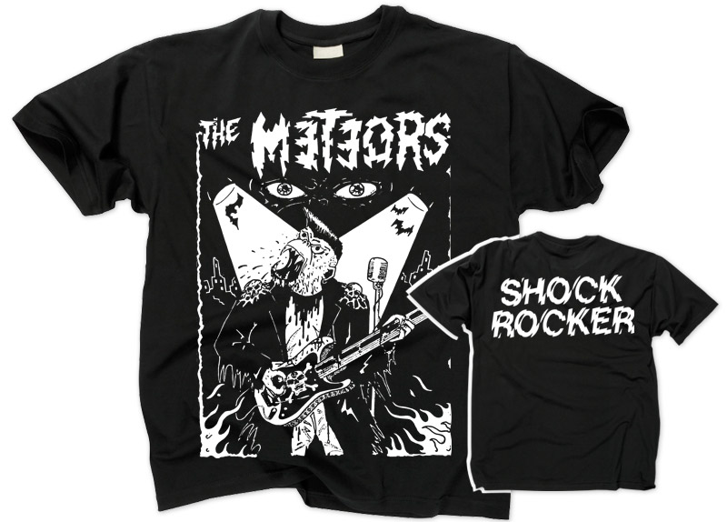 merch0107-1 METEORS, THE - Shock Rocker T-Shirt