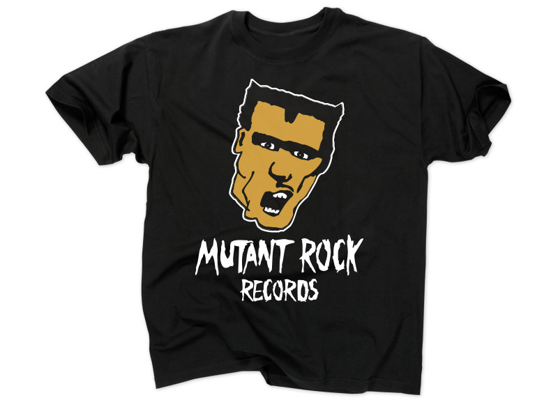 merch_shirt_mrr_gold MUTANT ROCK RECORDS - Logo T-Shirt
