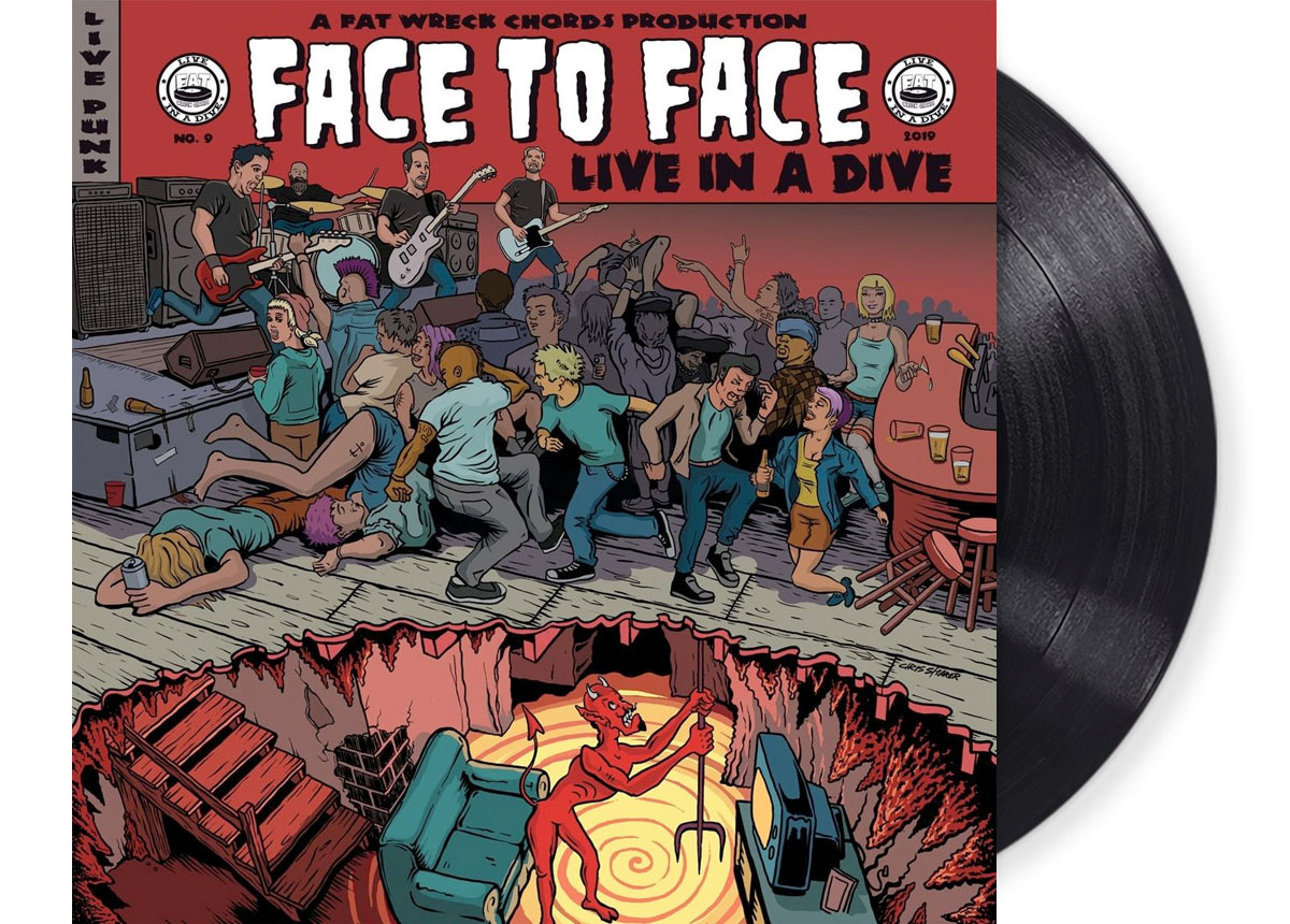 FACE TO FACE - Live in a Dive 12" LP
