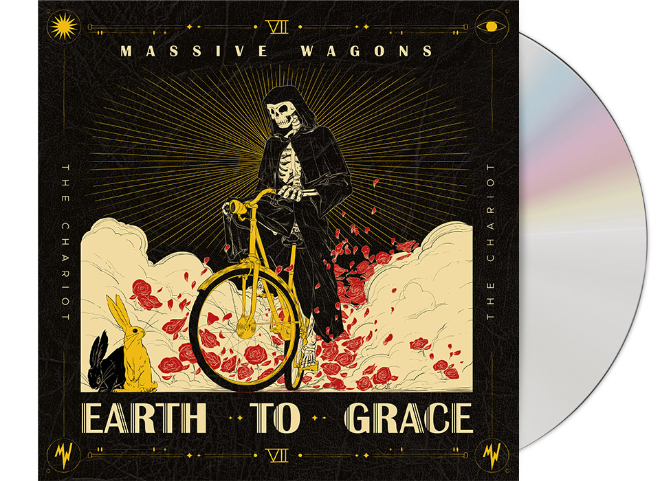 MASSIVE WAGONS - Earth To Grace DIGIPAK CD MASSIVE WAGONS - Earth To Grace DIGIPAK CD