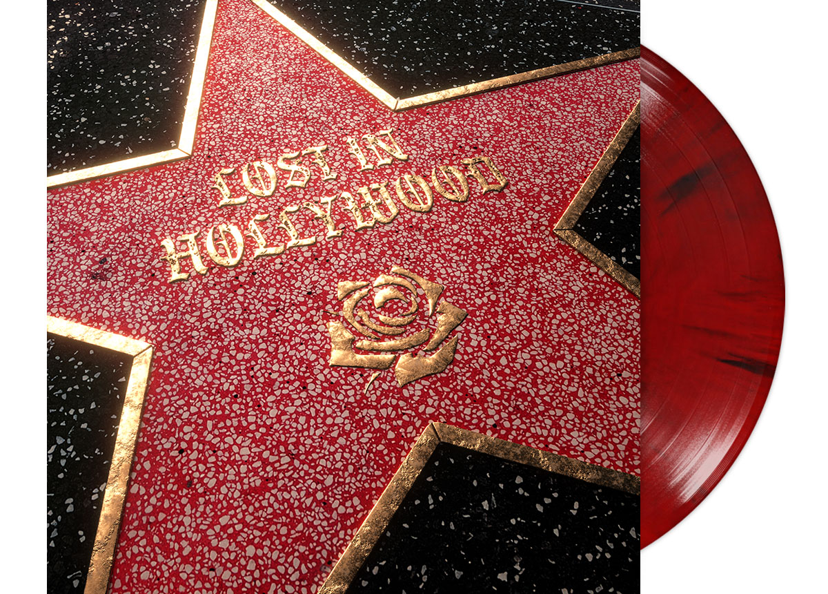 LOST IN HOLLYWOOD - Lost In Hollywood 12" LP - RED MARBLED