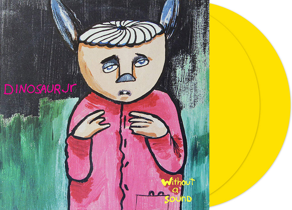 DINOSAUR JR - Without A Sound 12" DO-LP - Yel...