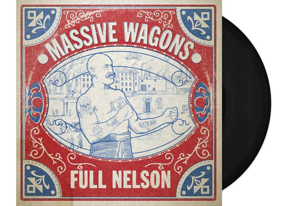 MASSIVE WAGONS - Full Nelson 12" LP - BLACK MASSIVE WAGONS - Full Nelson 12" LP - BLACK