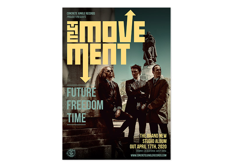 poster068 MOVEMENT, THE - Future Freedom Time Poster