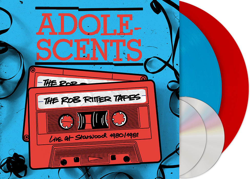 vinyl_adolescents_therittertapes ADOLESCENTS - The Rob Ritter Tapes 12" DO-LP ...