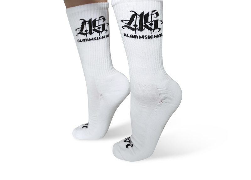 ALARMSIGNAL - 161 Socken Weiß