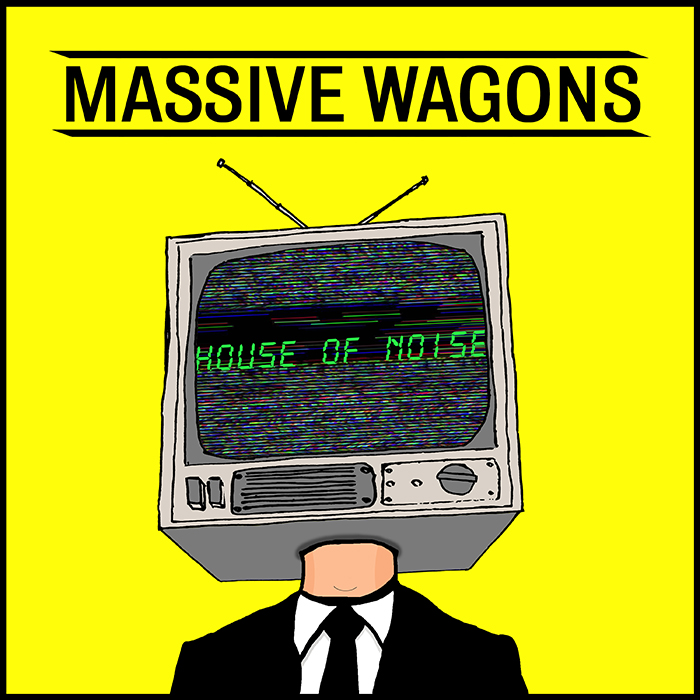 MASSIVE WAGONS - House of Noise CD MASSIVE WAGONS - House of Noise CD