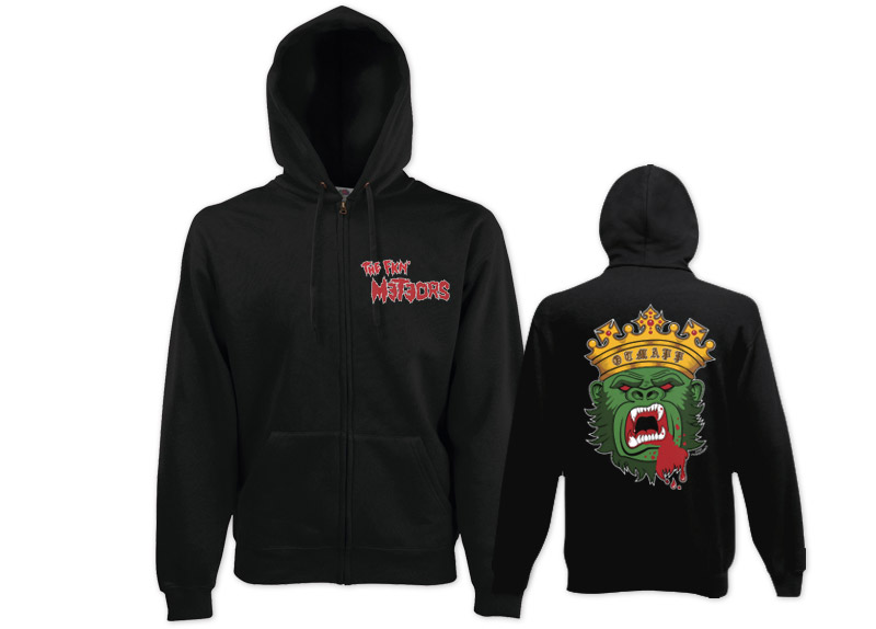 merch_hoodie_themeteors_monkey METEORS, THE - Monkey Zipper