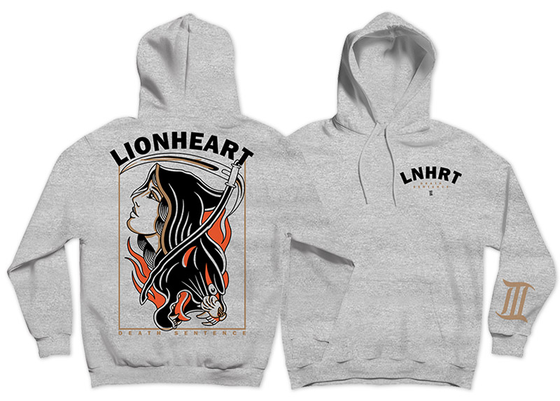 merch_hoodie_lionheart_ds LIONHEART - Death Sentence Hoodie