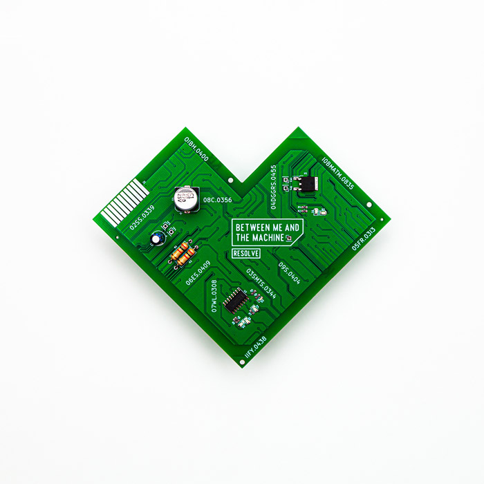 RESOLVE - Between Me And The Machine 12" LP - GREEN RESOLVE - Between Me And The Machine 12" LP - GREEN