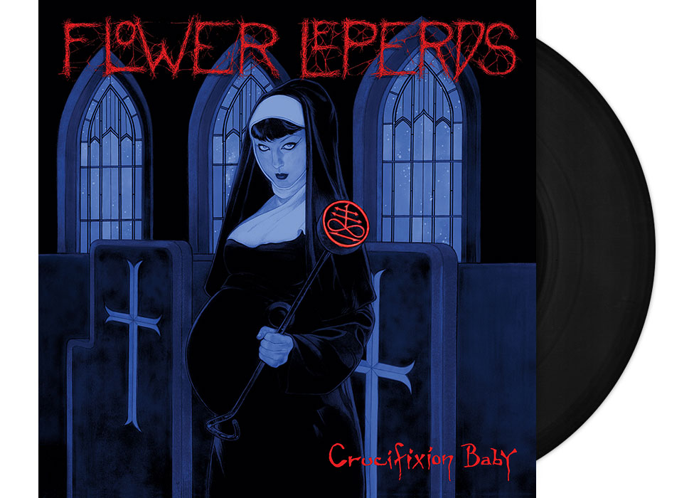 vinyl_flowerlepers_crucifixionbaby FLOWER LEPERDS - Crucifixion Baby 12" LP - BL...