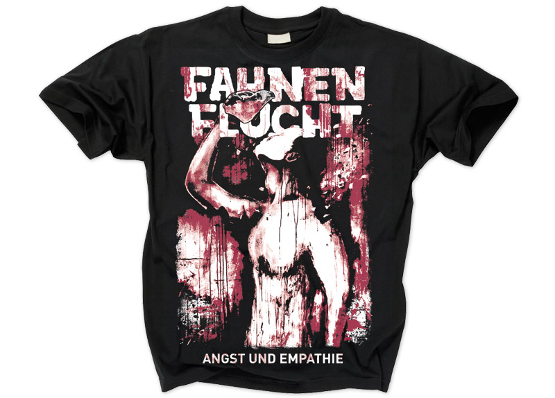 merch0071-15742076e21b2c FAHNENFLUCHT - Angst und Empathie T-Shirt