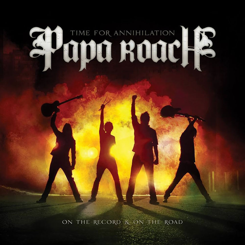 PAPA ROACH - Time For Annihilation 12" Do-LP - RED PAPA ROACH - Time For Annihilation 12" Do-LP - RED