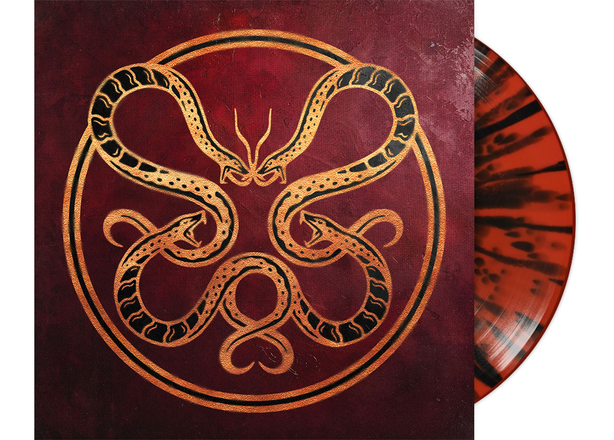 VICIOUS RAIN - The Anatomy of Surviving 12" LP - RED MARBLED
