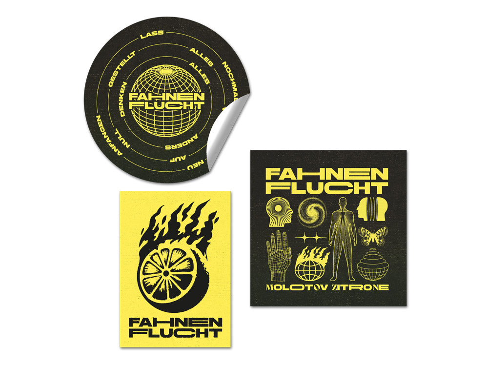 FAHNENFLUCHT - Molotov Zitrone VINYL FAN BOX FAHNENFLUCHT - Molotov Zitrone VINYL FAN BOX