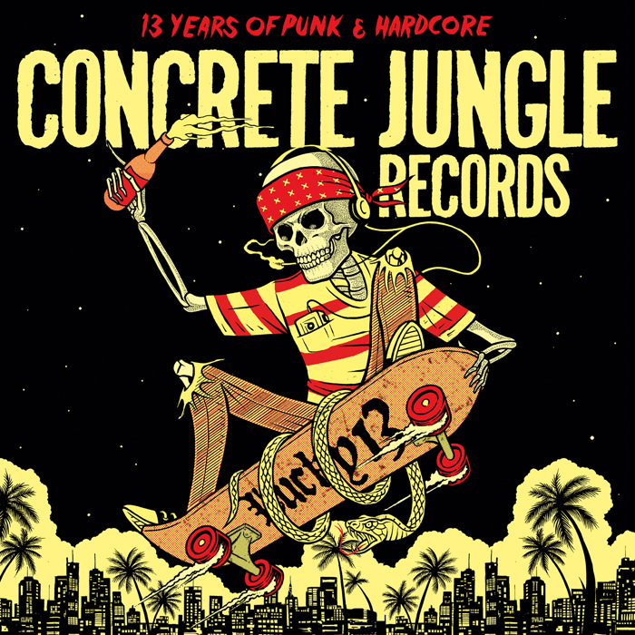 V.A. - Concrete Jungle Records - Lucky 13 DIGIPAK CD V.A. - Concrete Jungle Records - Lucky 13 DIGIPAK CD