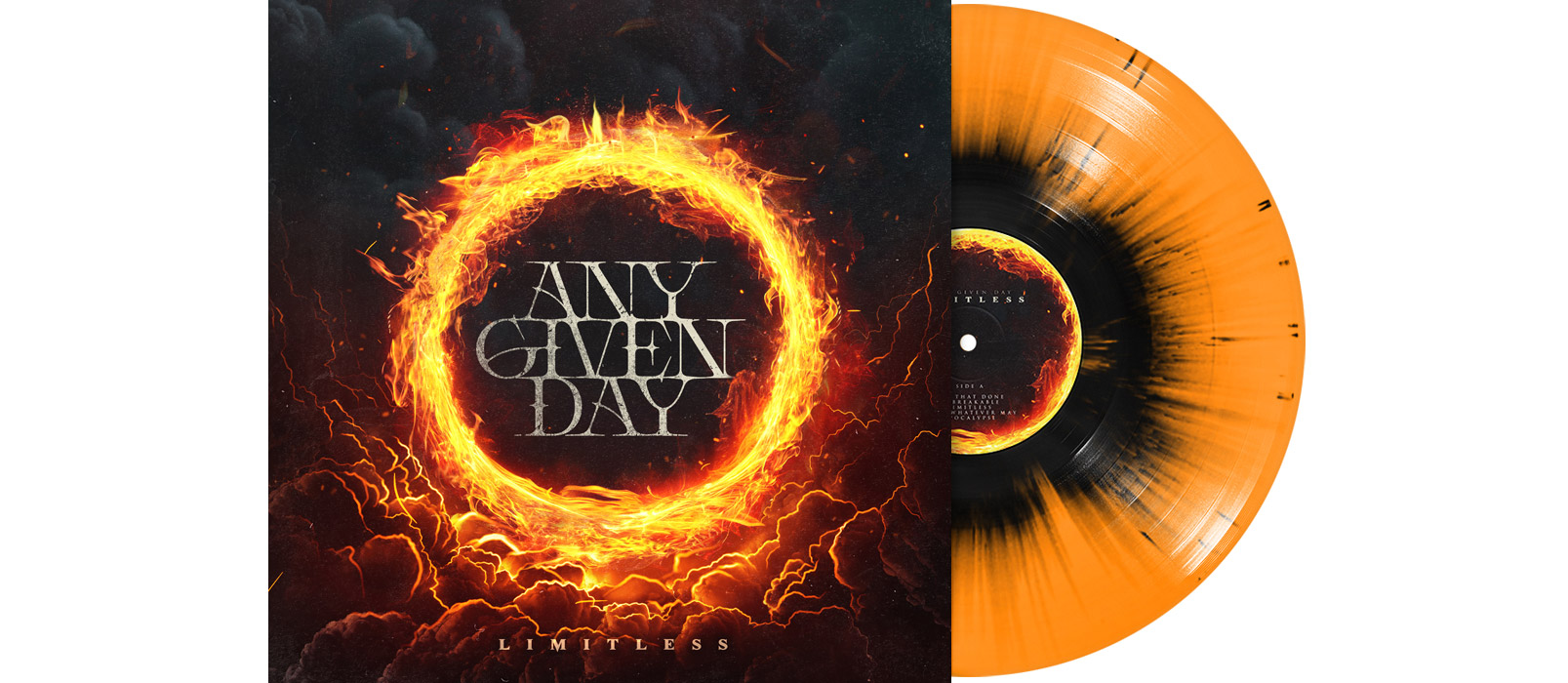 ANY GIVEN DAY - Limitless 12" LP - SPLATTER ANY GIVEN DAY - Limitless 12" LP - SPLATTER