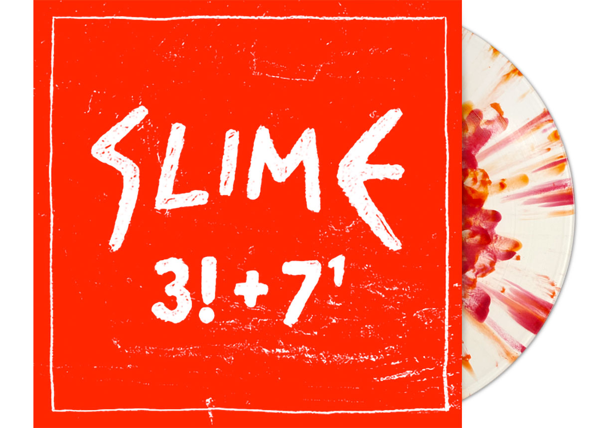 SLIME - 3!+7^1 12" LP - SPLATTER SLIME - 3!+7^1 12" LP - SPLATTER