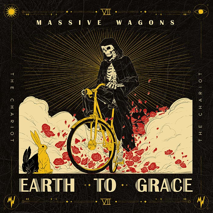 MASSIVE WAGONS - Earth To Grace DIGIPAK CD MASSIVE WAGONS - Earth To Grace DIGIPAK CD