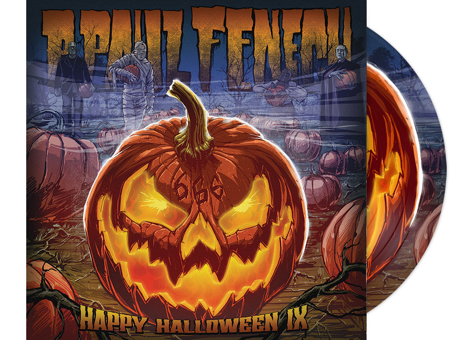 vinyl_ppaulfenech_happyhalloweenIX P. PAUL FENECH - Happy Halloween IX 10" EP PI...