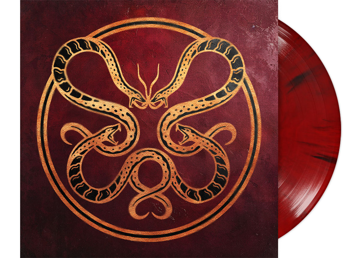 VICIOUS RAIN - The Anatomy of Surviving 12" LP - RED MARBLED
