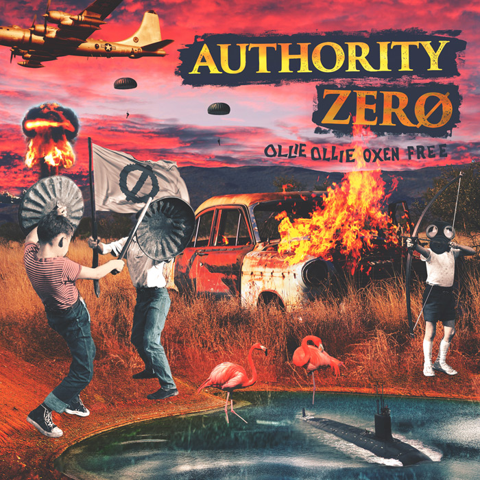 AUTHORITY ZERO - Ollie Ollie Oxen Free DIGIPAK CD AUTHORITY ZERO - Ollie Ollie Oxen Free DIGIPAK CD