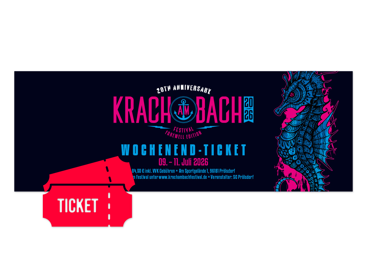 Krach Am Bach Open Air - Wochenendticket - 09...