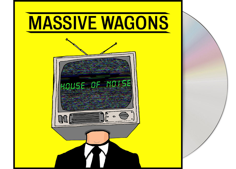 MASSIVE WAGONS - House of Noise CD MASSIVE WAGONS - House of Noise CD