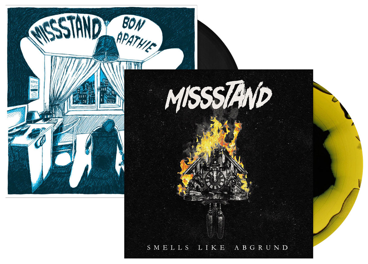 MISSSTAND - Smells Like Abgrund + Bon Apathie 2x12" LP - BUNDLE