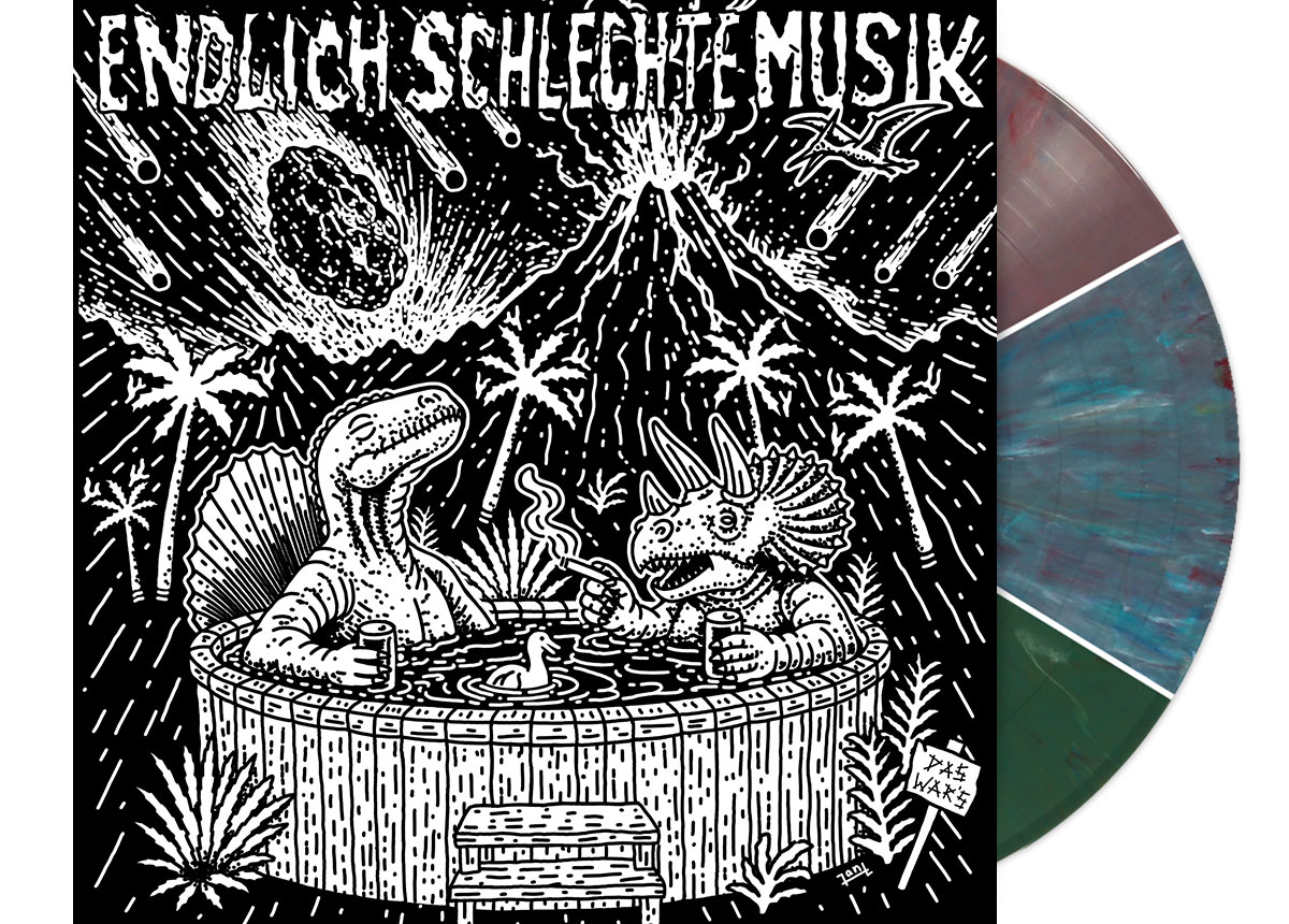ENDLICH schlechte MUSIK - Das war‘s 12" LP - COLORED RE-VINYL