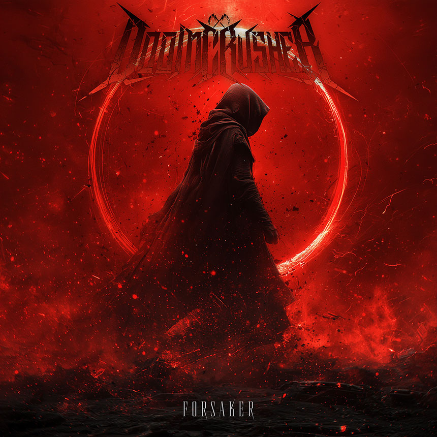DOOMCRUSHER - Forsaker 12" EP - RED MARBLED