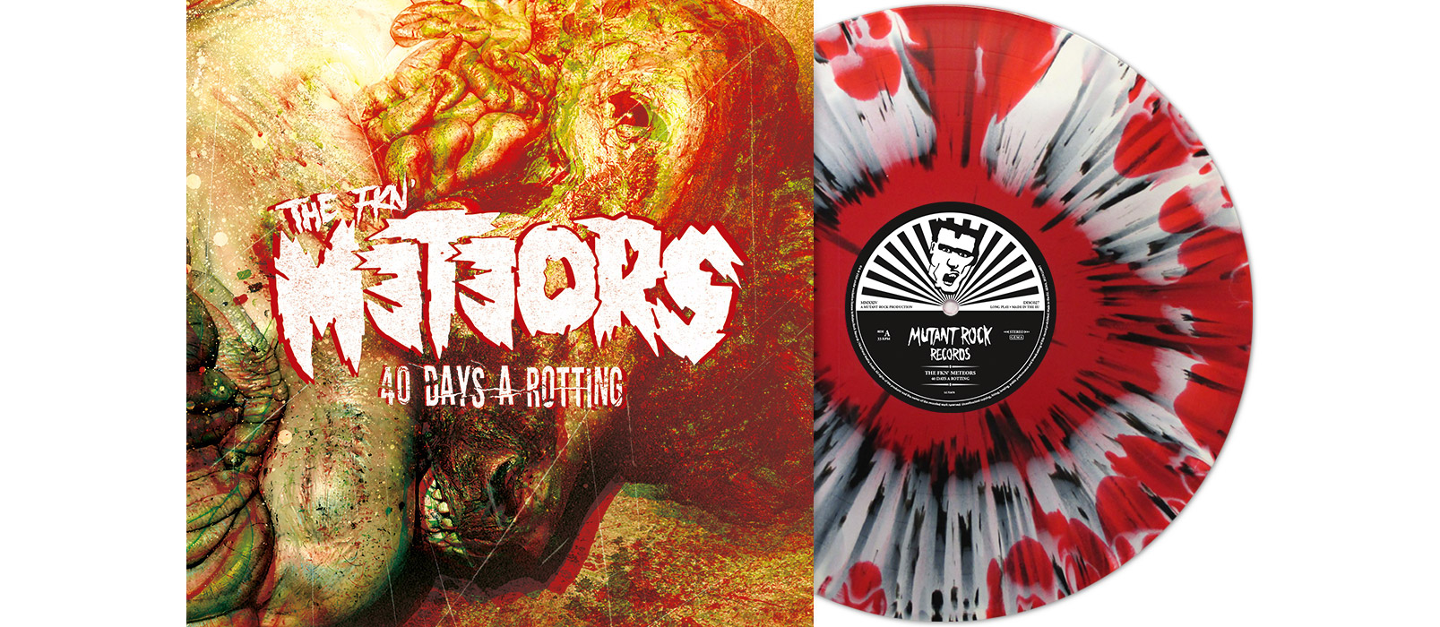 METEORS, THE - 40 Days a Rotting - BUNDLE METEORS, THE - 40 Days a Rotting - BUNDLE