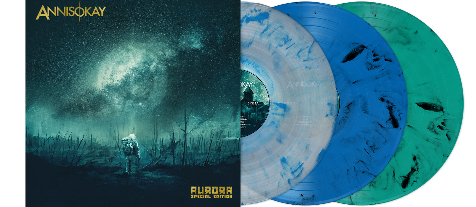 ANNISOKAY - Aurora (Special Edition) 12" 3LP - MARBLED ANNISOKAY - Aurora (Special Edition) 12" 3LP - MARBLED