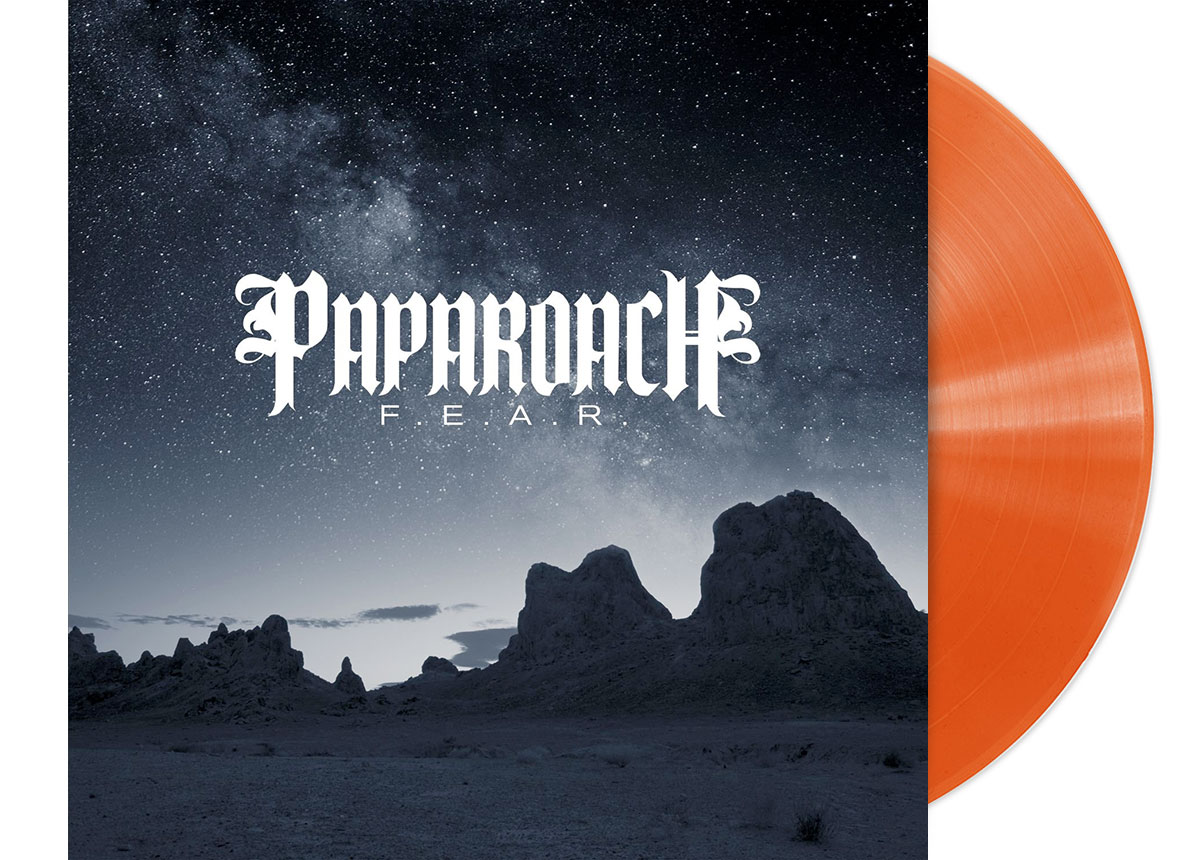 Vinyl_1200x860_paparoach-fear_orange PAPA ROACH - F.E.A.R. 12" LP - ORANGE