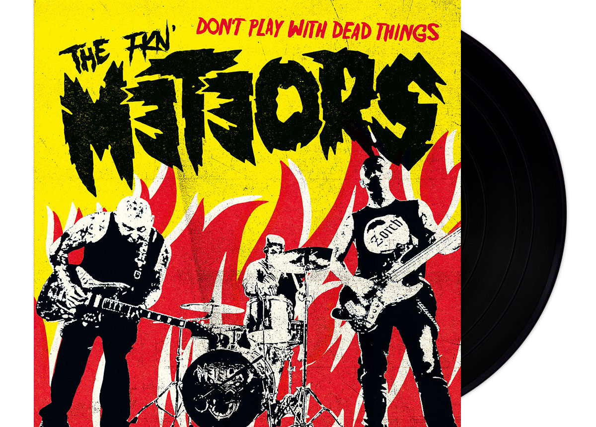 METEORS, THE - Don’t Play With Dead Things 7" Single - BLACK