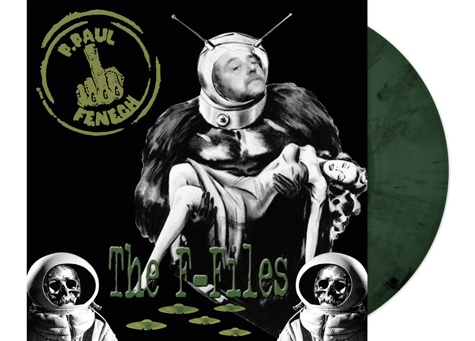 vinyl_1112B P. PAUL FENECH - The F-Files 12" LP - GREEN M...
