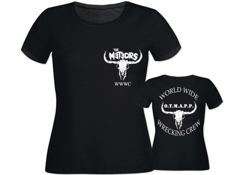 merch0080-2 METEORS, THE - WWWC Fitted Shirt