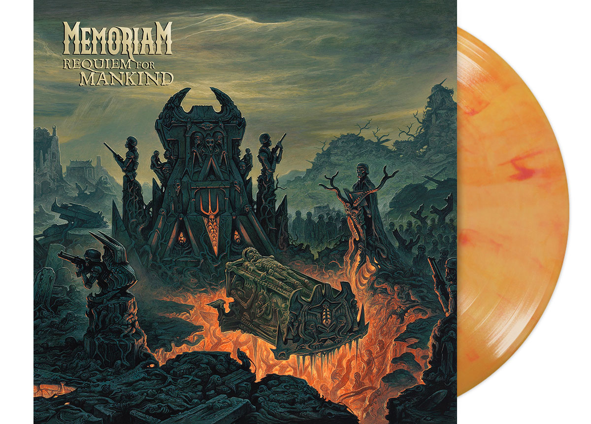 MEMORIAM - Requiem For Mankind 12" LP - YELLOW RED