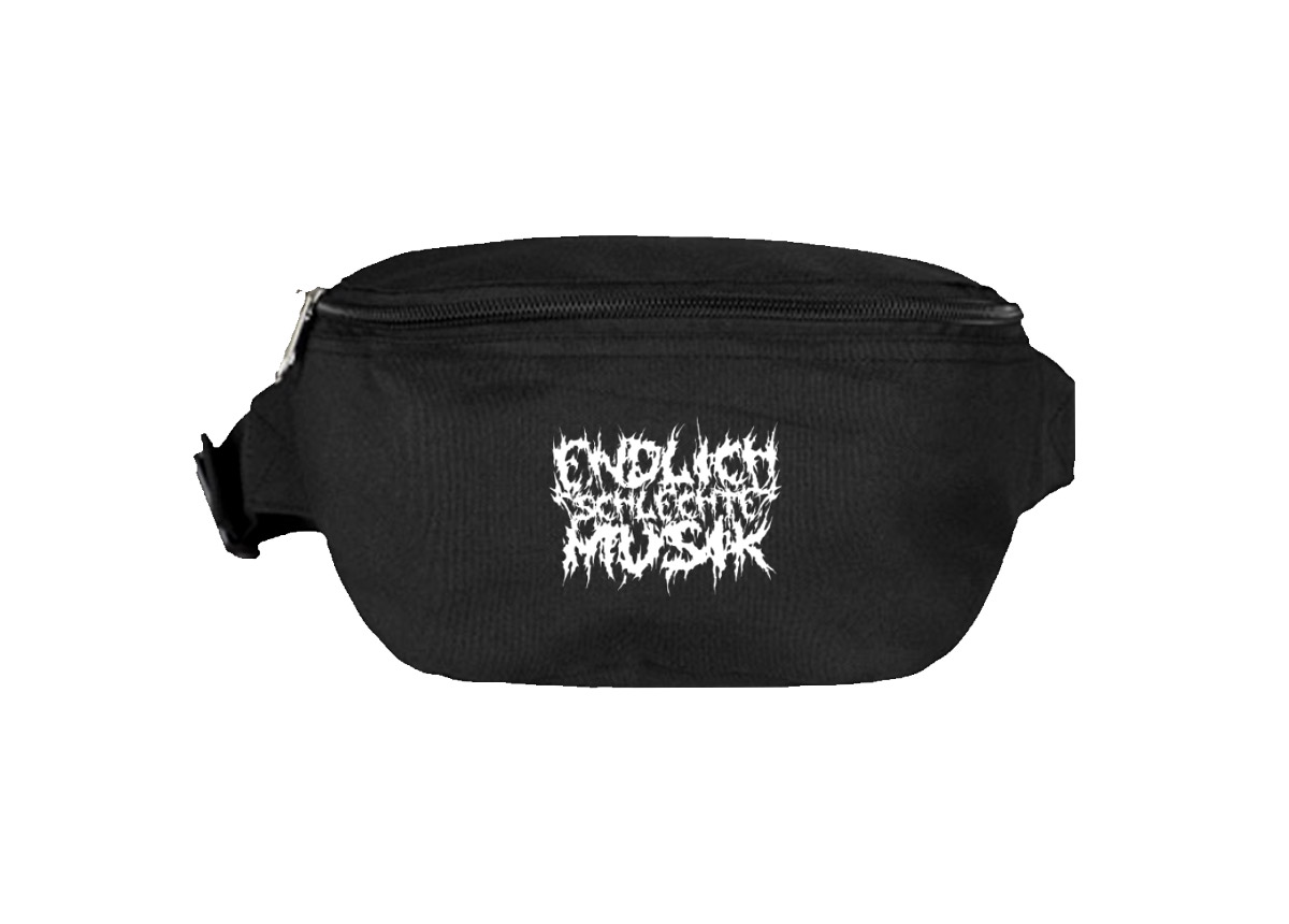 ENDLICH schlechte MUSIK - Logo Bauchtasche