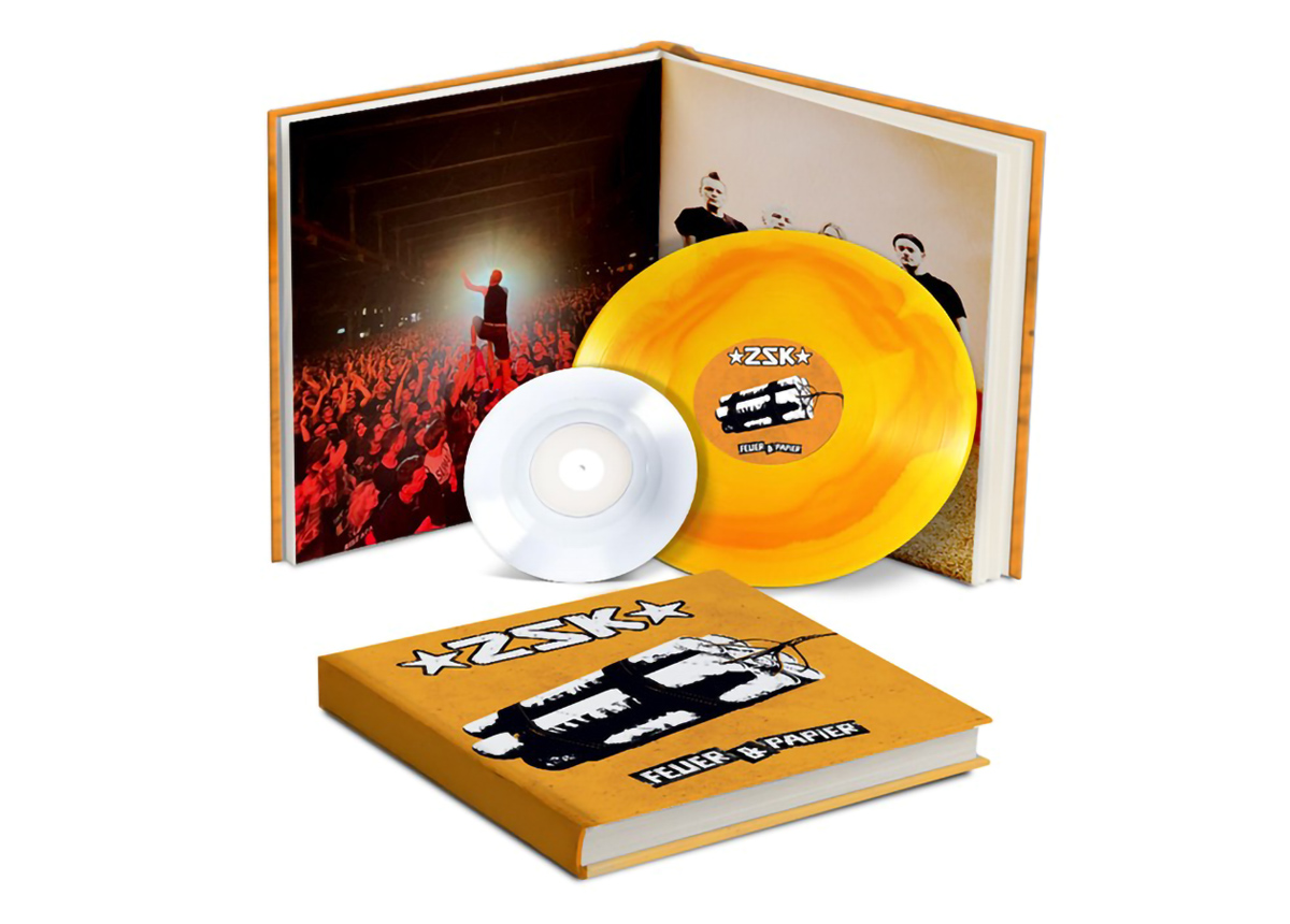 ZSK - Feuer & Papier 12" LP - MEDIABOOK + 7" ... ZSK - Feuer & Papier 12" LP - MEDIABOOK + 7" ...