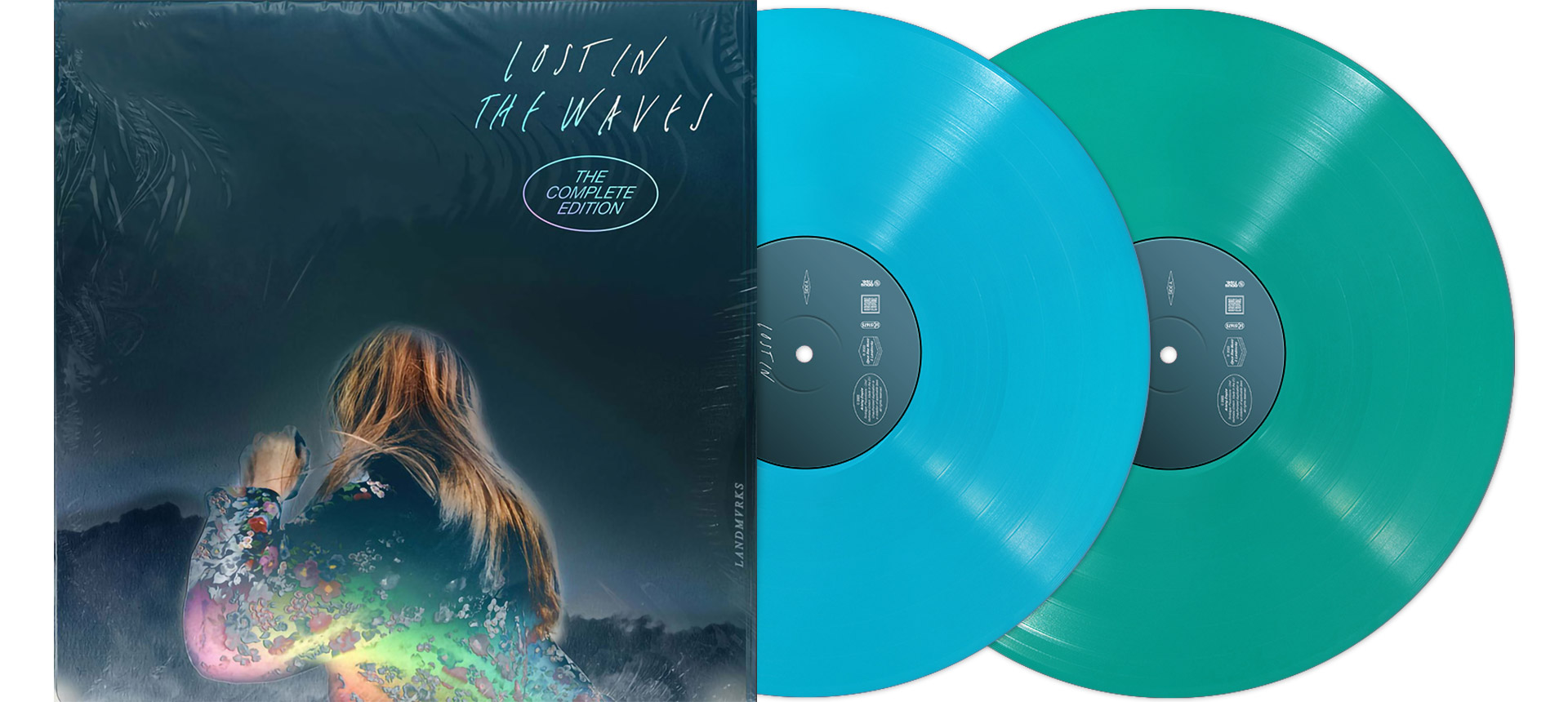 LANDMVRKS - Lost In The Waves (The Complete Edition) 12" DO-LP - LIGHT BLUE / MINT LANDMVRKS - Lost In The Waves (The Complete Edition) 12" DO-LP - LIGHT BLUE / MINT