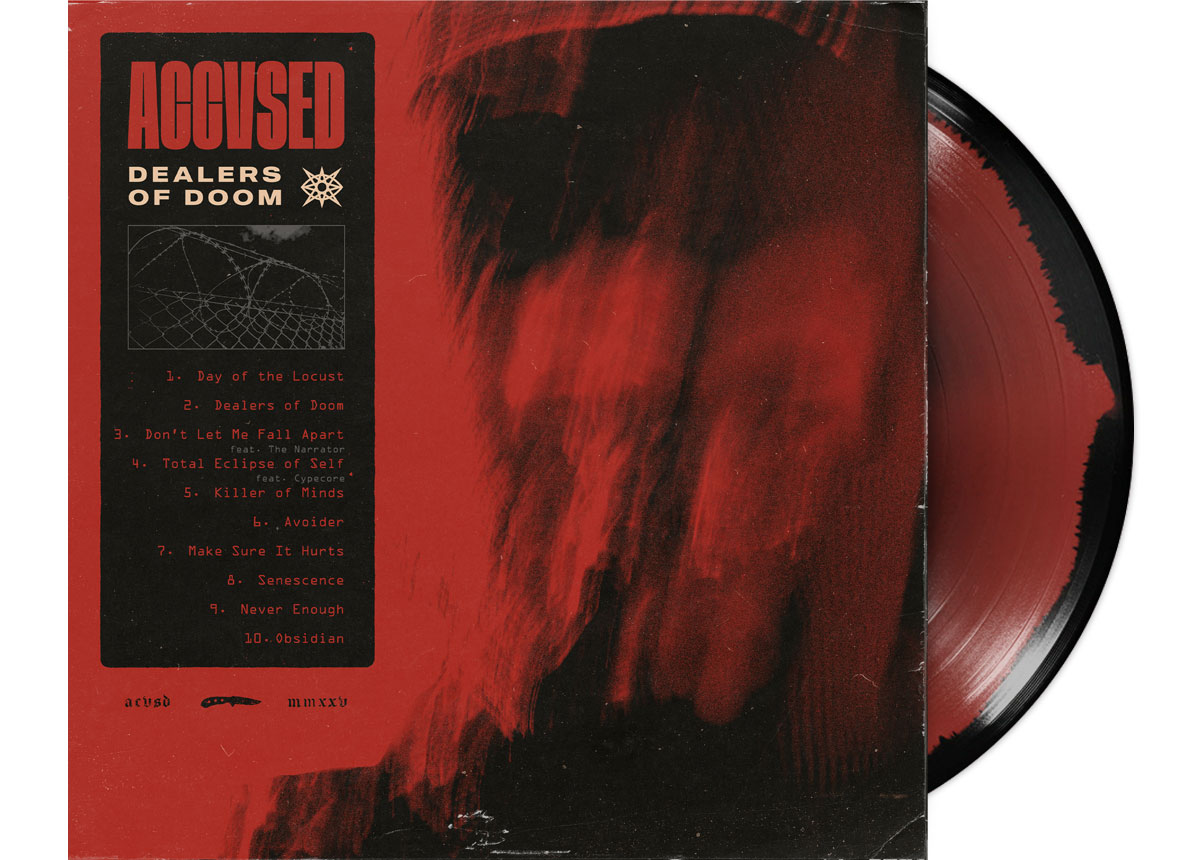 ACCVSED - Dealers of Doom 12" LP - CORONA ACCVSED - Dealers of Doom 12" LP - CORONA
