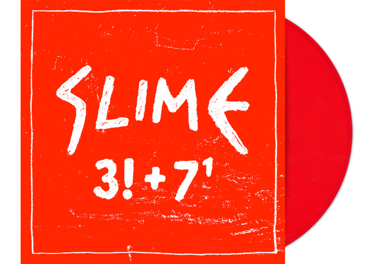 Vinyl_1200x860_Slime_3-7hocheins SLIME - 3!+7^1 12" LP - RED