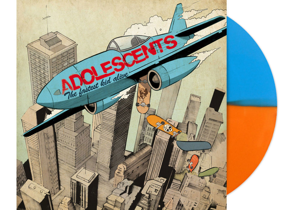 vinyl_1044-1B ADOLESCENTS - The Fastest Kid Alive LTD 12" L...