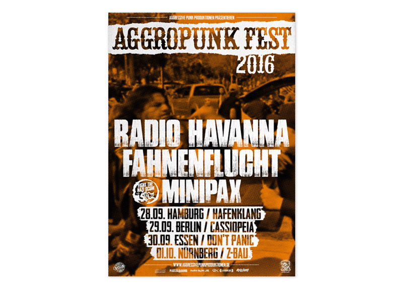 poster052 AGGROPUNK - Fest 2016 Poster