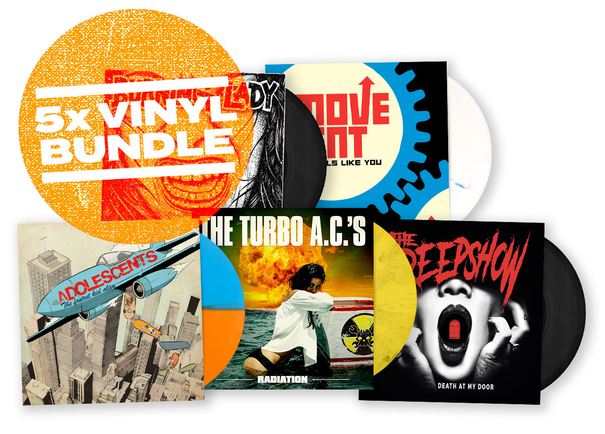 CONCRETE JUNGLE RECORDS 5x LP Bundle