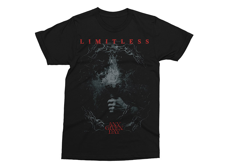 merch_shirt_anygivenday_limitless_torch ANY GIVEN DAY - Limitless Torch T-Shirt