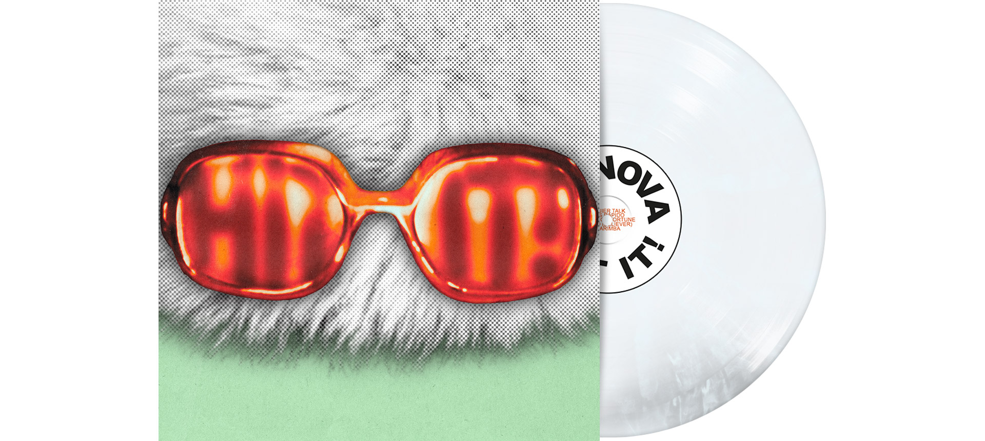 VIANOVA - Hit it! 12" LP - CRYSTAL WHITE MARBLED