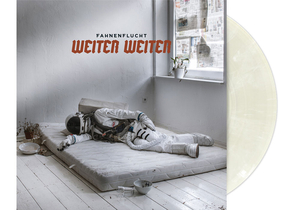 vinyl_agp073-1C FAHNENFLUCHT - Weiter Weiter 12" LP - WHITE M...